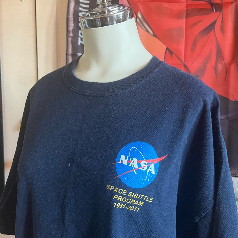 NASA program tee